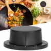 Black Kitchen Mechanical Timer Stainless Steel Reminder for Learning Baking