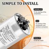 3313107.018 Capacitor Compatible with dometic RV Air Conditioner, 50/5uf±5%, 370VAC