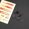 RCAWD SCX24 AX24 8% Speed Increase Worm Gear Set, 12T