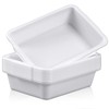 Kingdder Polypropylene Containment Tray 16''x11''x3.5'' Multi-Purpose Lab Tray Temperature Resistant