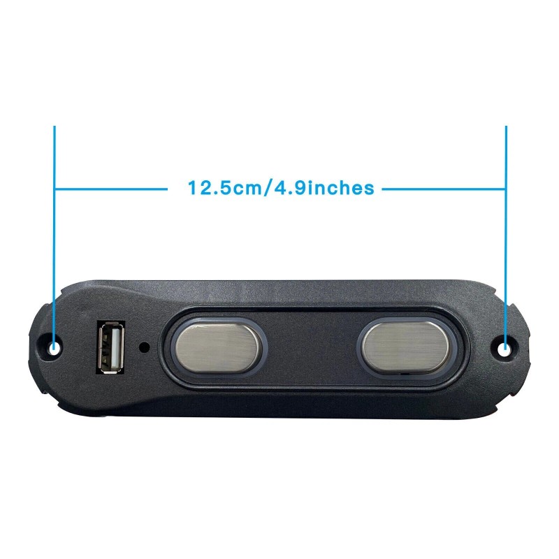 Kaidi KDH127F-003 Switch 2 Button 5 Pin Hand Control for