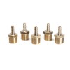 LTWFITTING Brass Barb Fitting Coupler/Connector 1/4-Inch(6mm) ID Hose x 1/2-Inch