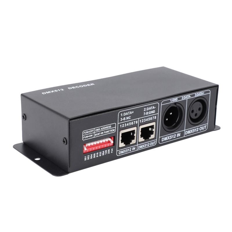 3 Channels DMX 512 Decoder Iron PCB RGB LED Controller