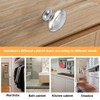 AvoDovA 12PCS Round Cabinet Knobs, Cabinet Hardware Knob, Stainless Steel