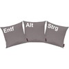 ShirtInStyle Cushion Covers Set of 3 for Selected One! Sofa
