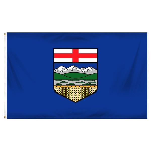 AllFlags ShopForAllYou Decor Flags 3x5 Alberta Canadian Province Flag 3'x5'