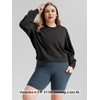 ODODOS Modal Soft Long Sleeve Cropped Sweatshirts for Women Oversized
