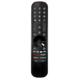 Control Remoto para LG Magic, Repuesto para MR21GA, Compatible con LG Magico Smart TVs, Control de Voz, Botones para Nflx y PRM Vde, Negro