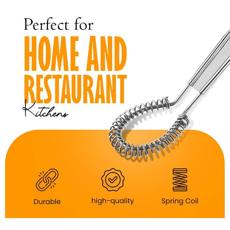 Egg Wisk Hand Manual Kitchen Tool Magic Spring Coil Egg