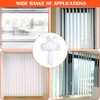 PEOVLVN 4 Pcs Vertical Blinds Replacement Parts - Repair Kit