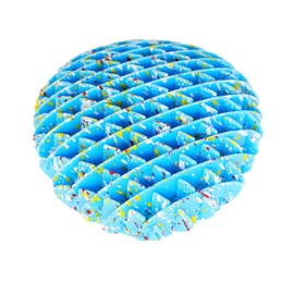 Toyland® 10cm (4") Morf Worm Fidget Toy - Sky Blue Splatter Design - Sensory Toys