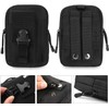 ChasCoCo Multi-functional Pouch, Belt Pouch, Large Capacity, Hip Bag, Fanny