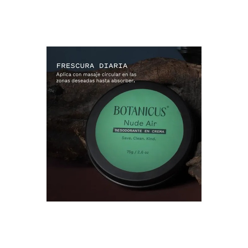 Desodorante Crema Botanicus 12hr de Protección Vegano Sin Aluminio No