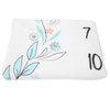 Flannel Baby Monthly Milestone Blanket Infant Growth Memory Blanket Photography