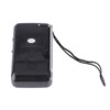 Portable AM FM Radio Black Color Headset Pluggable Built in