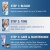 Schwarzkopf LIVE Post-Bleach Hair Toner, Ice White Semi-Permanent Colour Toner,