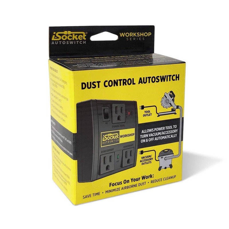 i-Socket Interruptor Automático para Aspiradora - Sensor activado por herramientas