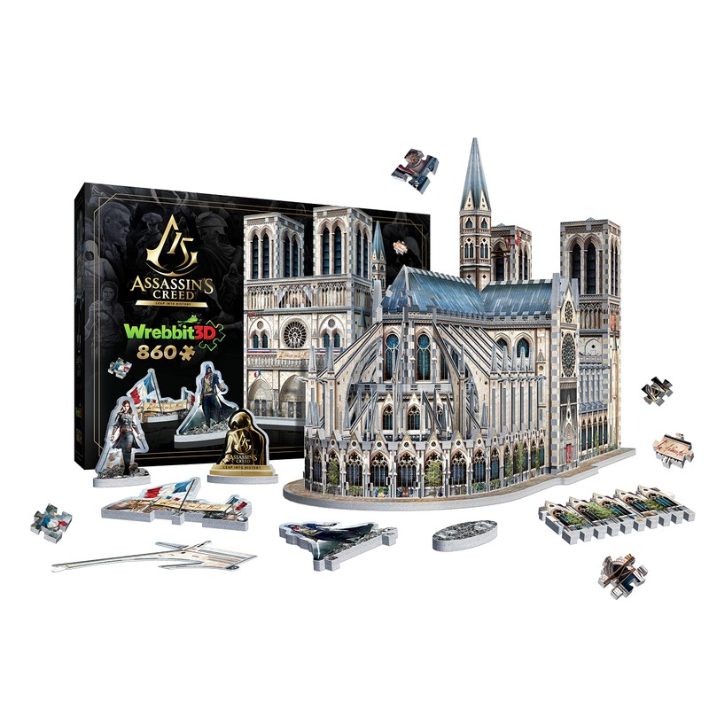 Wrebbit3D Assassin’s Creed 3D Puzzle Model of Notre-Dame | 860