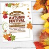 Current Fall Flourish Leaves Autumn Themed Stationery – For Holidays,