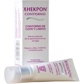 XHEKPON CONTORNO - OJOS Y LABIOS TRATAMIENTO ANTIEDAD REDUCE LAS ARRUGAS Y LAS PATAS DE GALLO SUAVIZA EL RELIEVE DE LA PIEL, FORMULA HIDRATANTE