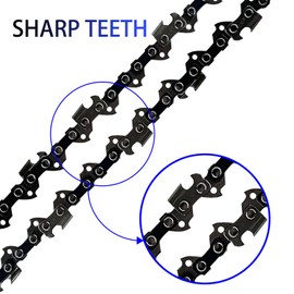 Opuladuo 2PC 18 Inch Chainsaw Chain for Portland 57436, 18" Replacement Chain for PORTLAND 42cc 18 in. Gas Chainsaw