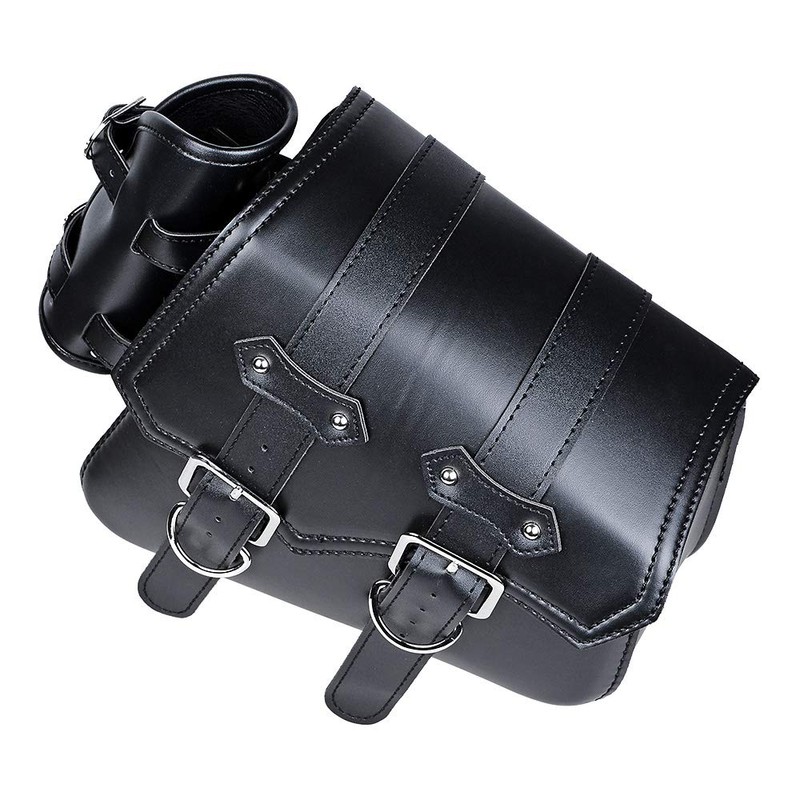 Right Side Motorcycle Solo Saddle Bag and Pannier Storage Compatible