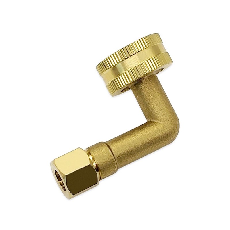 Hooshing 3/8" Comp x 3/4" GHT Female Thread Brass Dishwasher