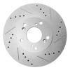 EXPPOWER Front Disc Brake Rotors + Brake Pads for Dodge