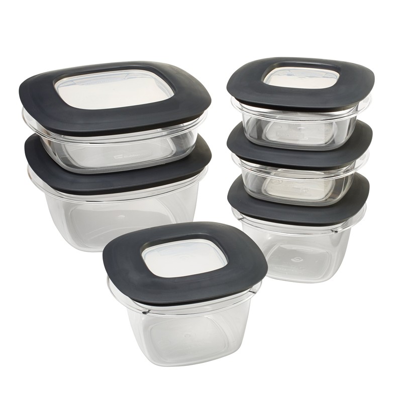 Rubbermaid Premier Easy Find Lids Meal Prep and Food Storage