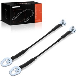 A-Premium Tailgate Support Cable Compatible with Toyota Tundra 2000-2006, 11-3/8 Inch, Rear Tailgate Driver and Passenger Side, 2-PC Set, Replace# 657700C030, 657700C020