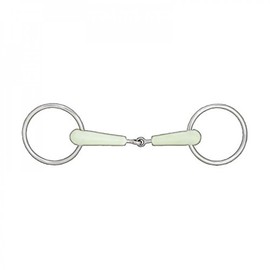 Horze Apple snaffle, jointed, 4 1/2