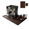 Silicone Coffee Mat with Tamping Station Compatible with Ninja Luxe