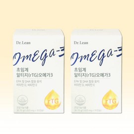 Dr.Lin Supercritical Altige Omega 3 30 Capsules 2 Boxes 2 Months Omega 3 Three / 닥터린 초임계 알티지 오메가3 30캡슐 2박스 2개월 오메가 3리 스리