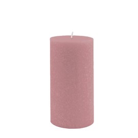 Root Candles Unscented Candles Premium Beeswax Blend Pillar Candle, 3 x 6-Inch, Dusty Rose