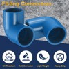 sourcing map 6pcs 1.2" 90 Degree Elbow Pipe Fittings, Furniture