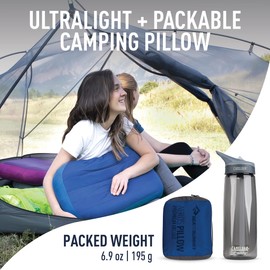 シートゥサミット(SEA TO SUMMIT) エアロプレミアムピロー デラックス ネイビー