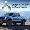 ECOMAID 2Pcs Muffler Hanger Bracket CV6Z-5K291-K Tailpipe Mount Bracket Fit