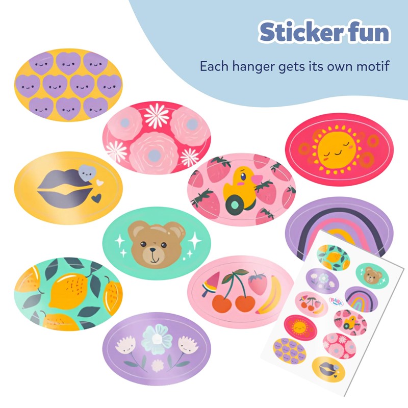 BABY born Set of 5 Hangers for 43 cm Dolls