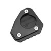 Motorcycle Kickstand Extender Pad Support Plate Aluminium Alloy Replacement for