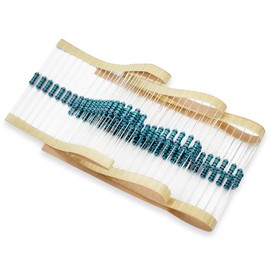 Innfeeltech 100 Pcs 1/2W 1% Tolerance 150 Ohm Metal Film Resistor Resistance for DIY Project and Experiments