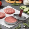 Gaahkai 2 Packs Hamburger Press Patty Maker, 4.5" Non-stick Burger