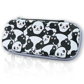 WtallasiSei Panda Pencil Case Zip Pencil Box Multi Pouch Holder Desk Organizer For Boys Girls School Office
