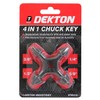 Dekton 4 in 1 Chuck Key | Durable Replacement Key