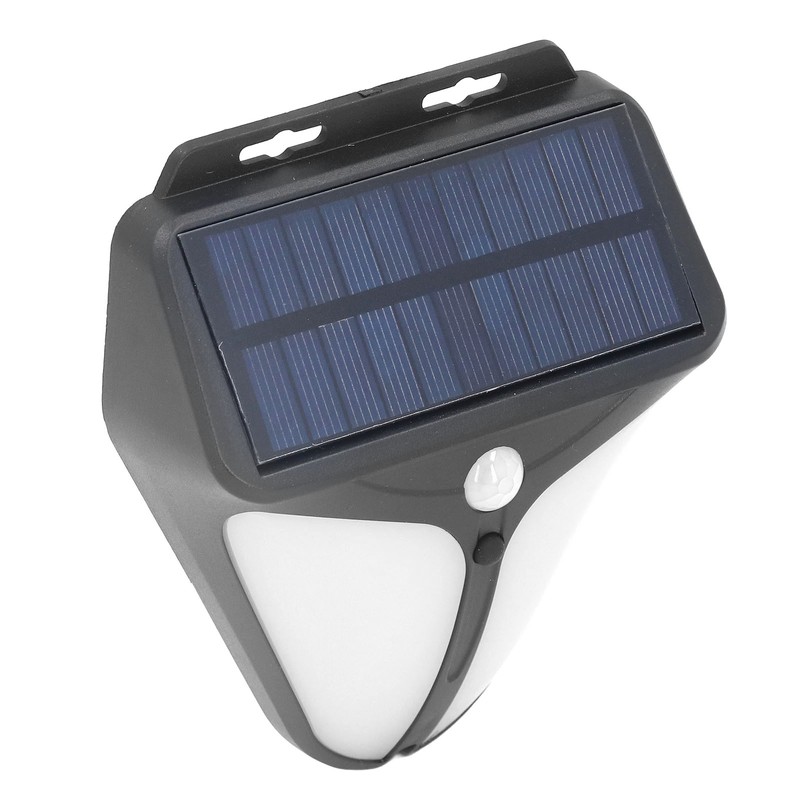 Solar Warning Light Human Body Induction Infrared Sound Light Alarm