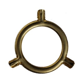 B&P Lamp® 3-Way Uno Bridge Adapter, Brass Plated & Lacquered