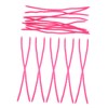 WOONEKY 40 pcs Spiral Curl Rods for Hair Styling Flexible