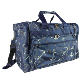 World Traveler Classic Prints 19-inch Duffel Bag, Anchor