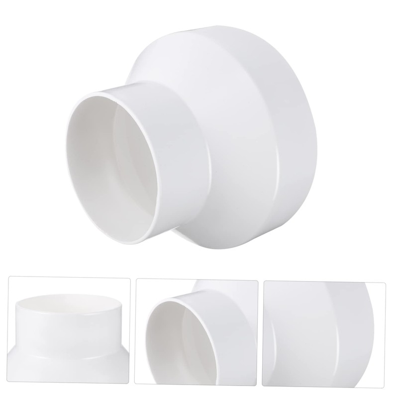 Mobestech Abs Exhaust Reducer Adapter Ventilation Hose Connector PVC Reducer