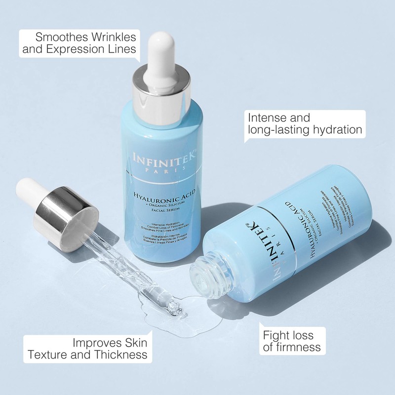Infinitek® Paris, Skin Care Organic Facial Hyaluronic Acid Serum, 1