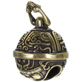- Campanas de latón antiguo, mini campanas pequeñas campanas de latón huecas, colgante de campana, mini campana, adornos para hacer joyas, colgantes para decoración de llaveros